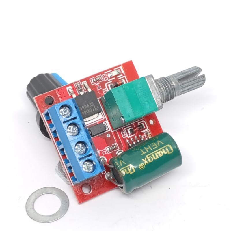 ของแท้ โมดูลควบคุมความเร็วมอเตอร์5v-35v สวิตช์ควบคุมความเร็ว ปรับได้ 5A ส่งด่วนในวัน