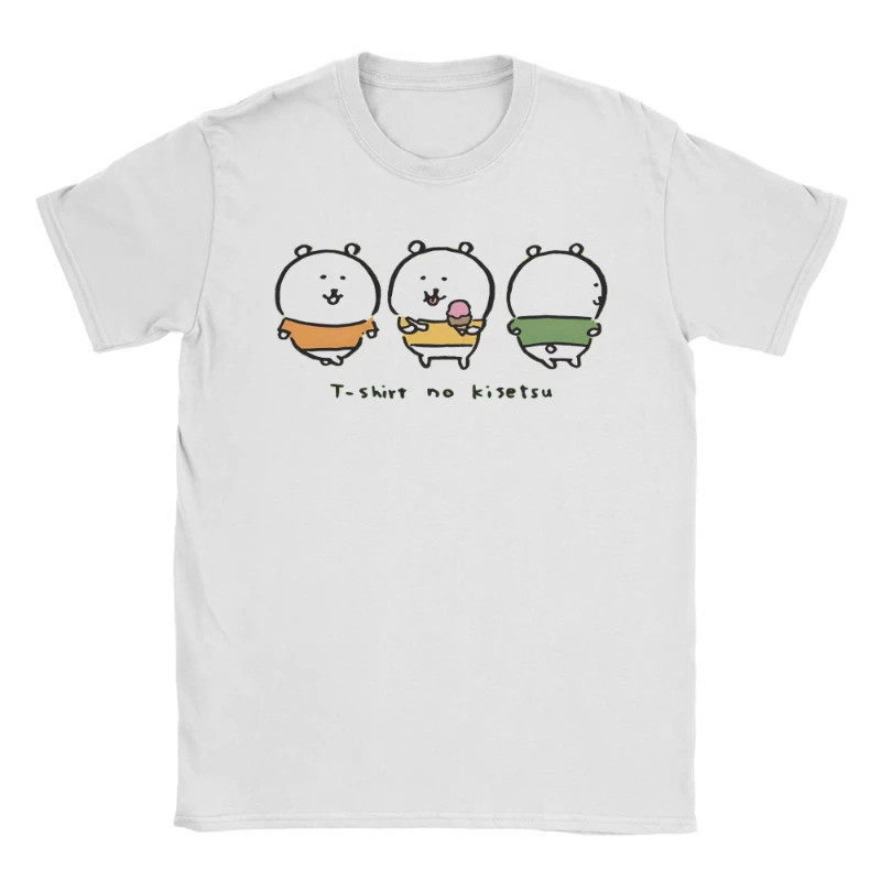 2026MINISO Joke Bear T เสื้อผู้ชายและผู้หญิงฤดูร้อน Y2K สนุก T เสื้อ O คอขนาดใหญ่เสื้อแขนสั้น Tees ใ