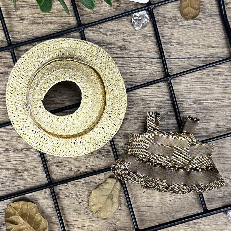 เฉพาะเสื้อผ้าเหมาะสําหรับ4.0มินิมินิลาบูลาบู รุ่นที่สี่หัวใจรหัสด้านล่างเสื้อผ้าเด็กหมวกฟางชุดสูท - รูปที่ 7