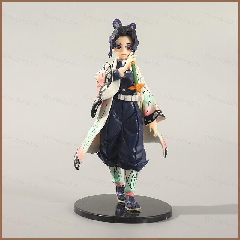 SY Demon Slayer: Kimetsu no Yaiba Kochou Shinobu Action Figure คอลเลกชันเครื่องประดับรถยนต์