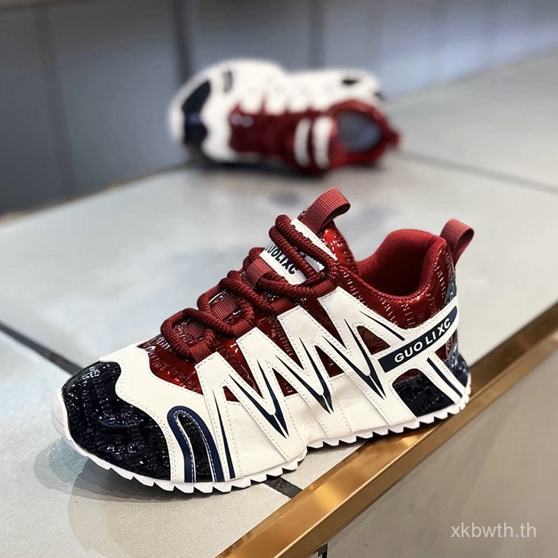 Xinhai Style Bottom-Covered Mens Shoes รองเท้าอินเทรนด์