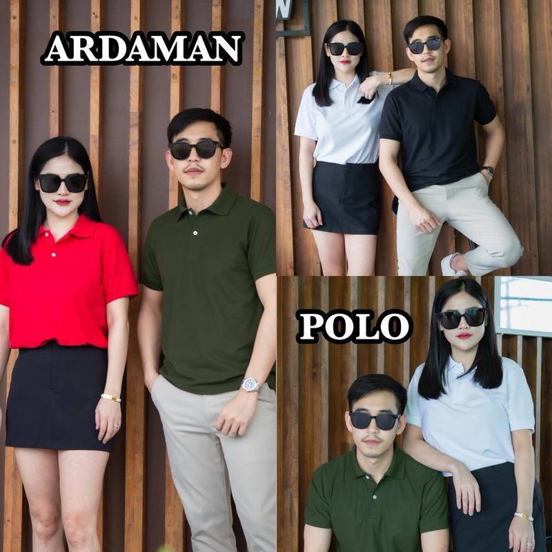 【Mee Shop】เสื้อโปโล ARDAMAN ผ้าหนานุ่ม ใส่สบายระบายอากาศ ทรงสลิม คอปก