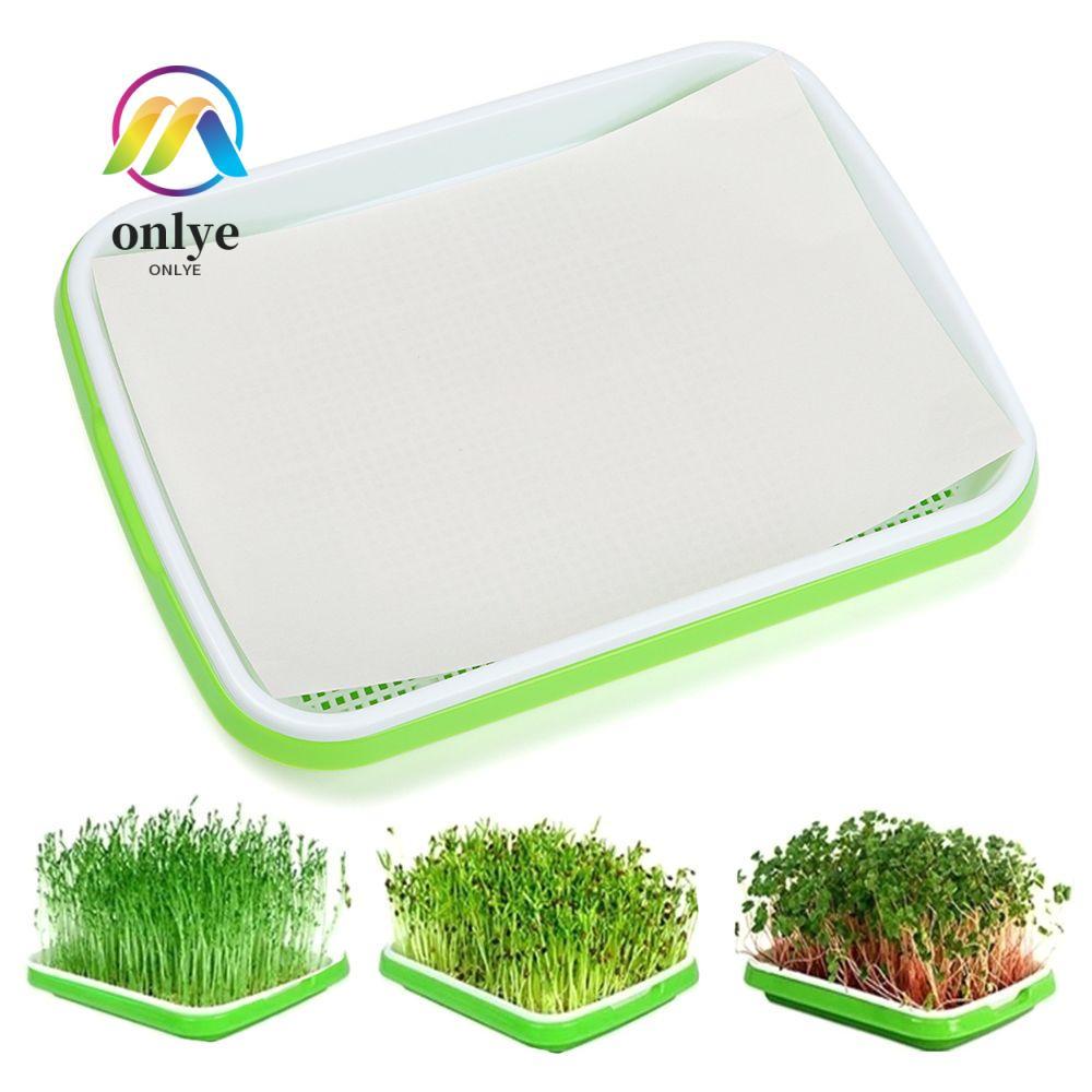 ONLYE Grow Nursery Pots อุปกรณ์ทําสวนถาด Hydroponic Nursery Paper Plant Box