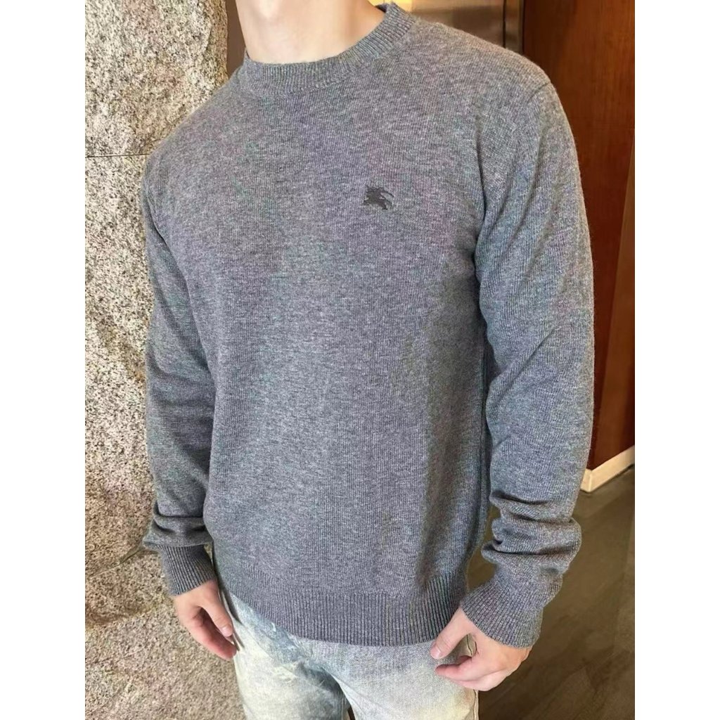 เสื้อกันหนาวแคชเมียร์ ปักลายรอบคอ จาก BBR Berberry คุณภาพเยี่ยม