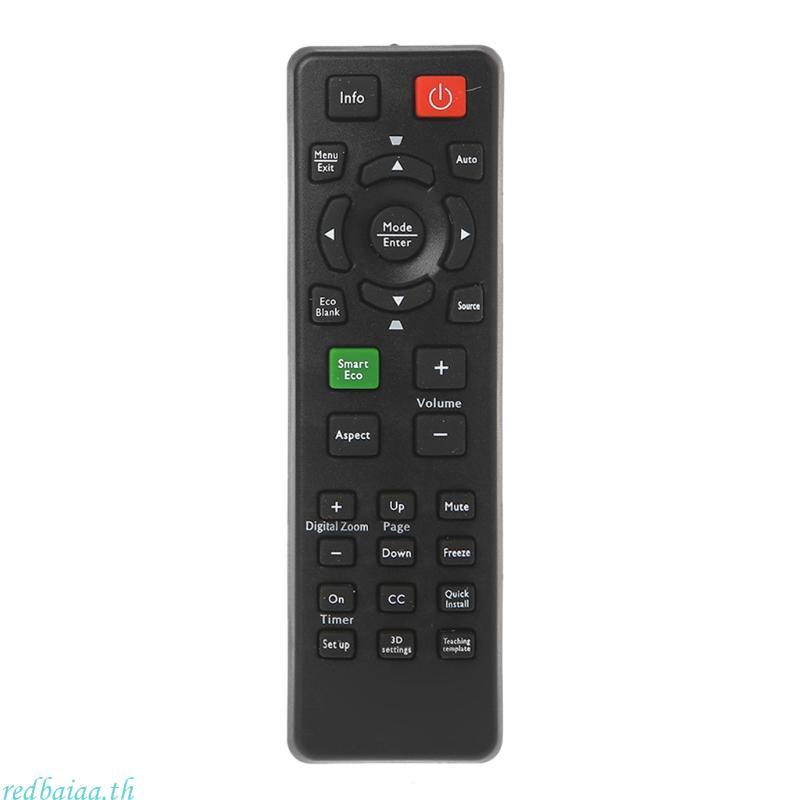 Redbaiaa รีโมทคอนโทรลสากลสําหรับ BENQ MS517 MX720 MW519 MS517F MS506 MS513 MX514 SH910 SH960 MX850US
