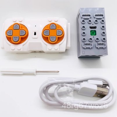 ใช้งานร่วมกับ LEGO 8883 Medium Motor M Motor และ LEGO 9686 Power Set MOC Technic Bricks Yuxing Black