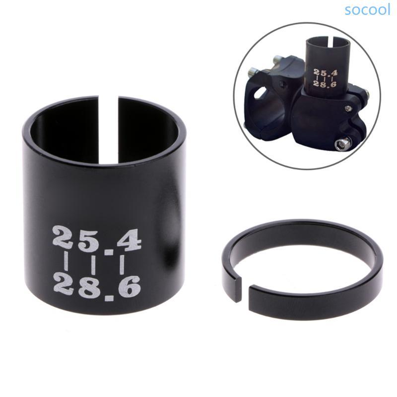 Soc* อลูมิเนียมอัลลอยด์จักรยานที่นั่งโพสต์อะแดปเตอร์จักรยาน Ahead Stem Reductions การแปลงวงกลมตัวแปร