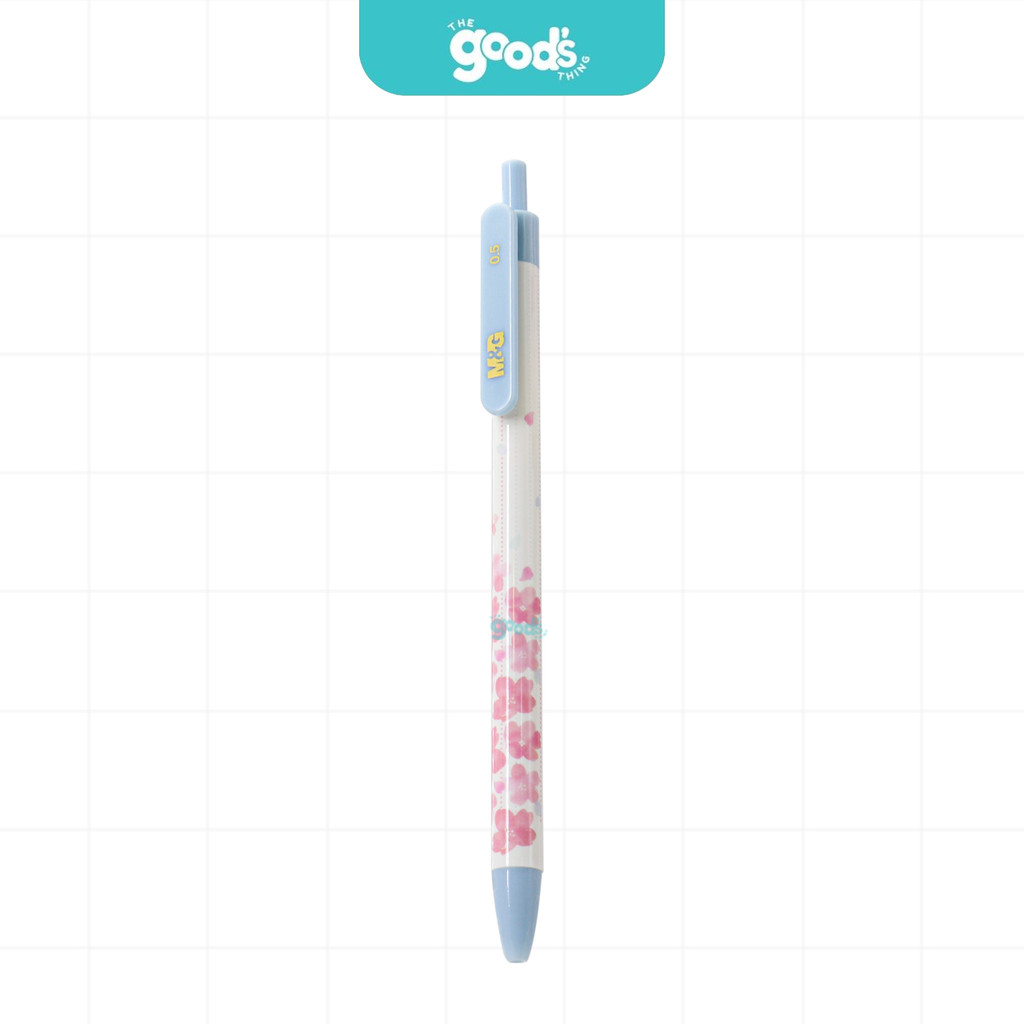 ปากกาลูกลื่น M&G รุ่น ABP464A0 หมึกน้ำเงิน ปากกา ลายซากุระ 0.5mm คละสีด้าม (จำนวน1ด้าม) - รูปที่ 2