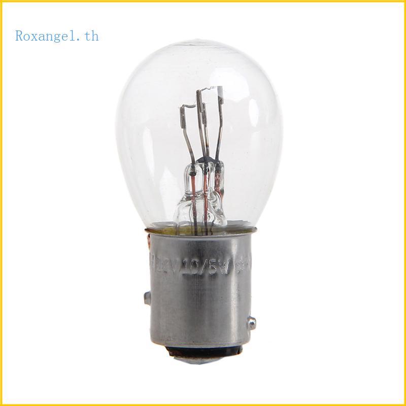 ร็อกซ์ 1157 10ว หลอดไฟสว่างมากหลอดไฟสีขาวสําหรับเบรกย้อนกลับที่จอดรถหางเลี้ยวหลอดไฟ กระแสตรง 1