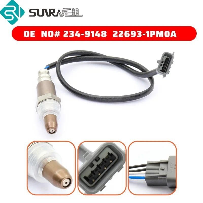 AIR FUEL RATIO Lambda O2 เซนเซอร์ออกซิเจนสําหรับ Nissan Infiniti Q50 Q60 Q70 Q70L QX50 QX70 QX80 234