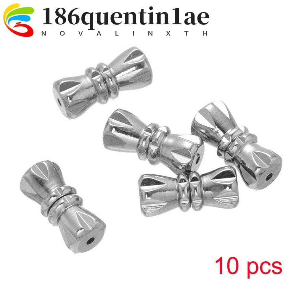 QUENTIN1AE เชื่อมต่อหัวเข็มขัดสำหรับสร้อยคอและสร้อยข้อมือ 10 ชิ้น