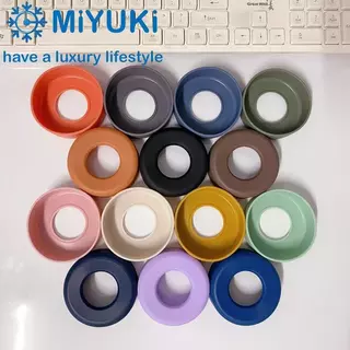 เซียวจู ที่รองแก้วซิลิโคน มีให้เลือก 14 สี สําหรับถ้วย 20-40 ออนซ์พร้อมฐานถ้วย กว้าง 7.1 - 7.5 ซม