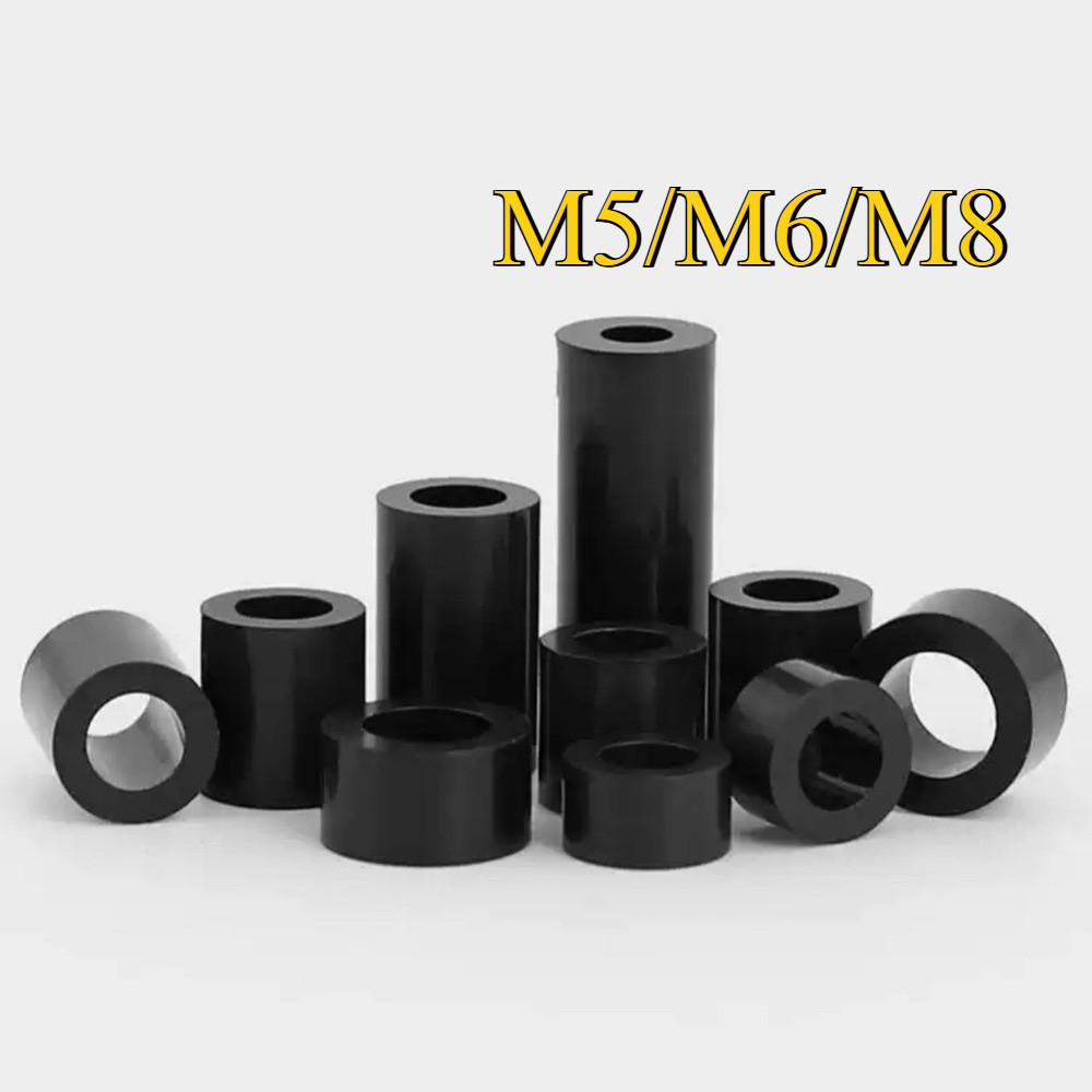 คอลัมน์แยก ABS สีดําผ่านคอลัมน์แขนไนลอน, คอลัมน์แยกฉนวน M5/M6/M8 KZP-MB