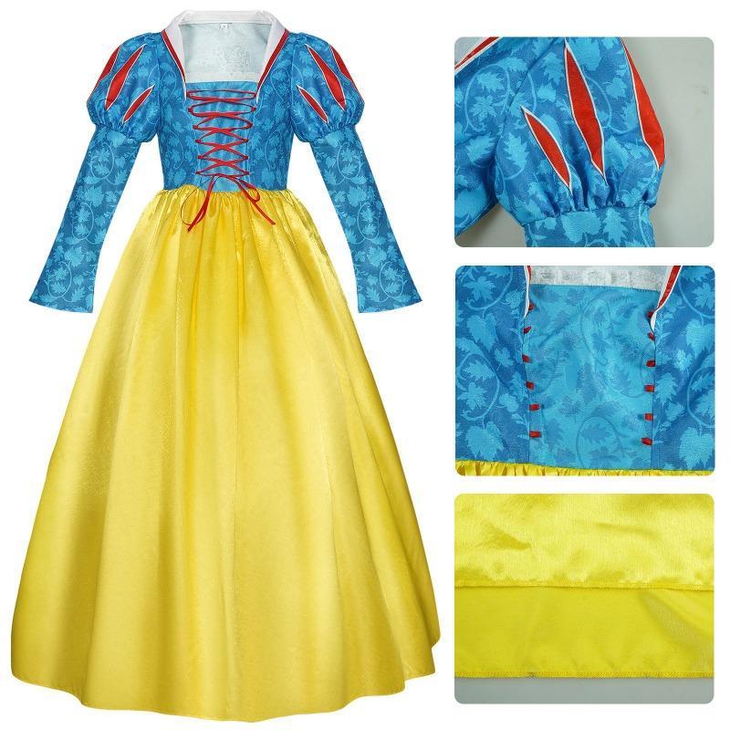 Snow White Halloween Snow White Dress ชุดคอสเพลย์
