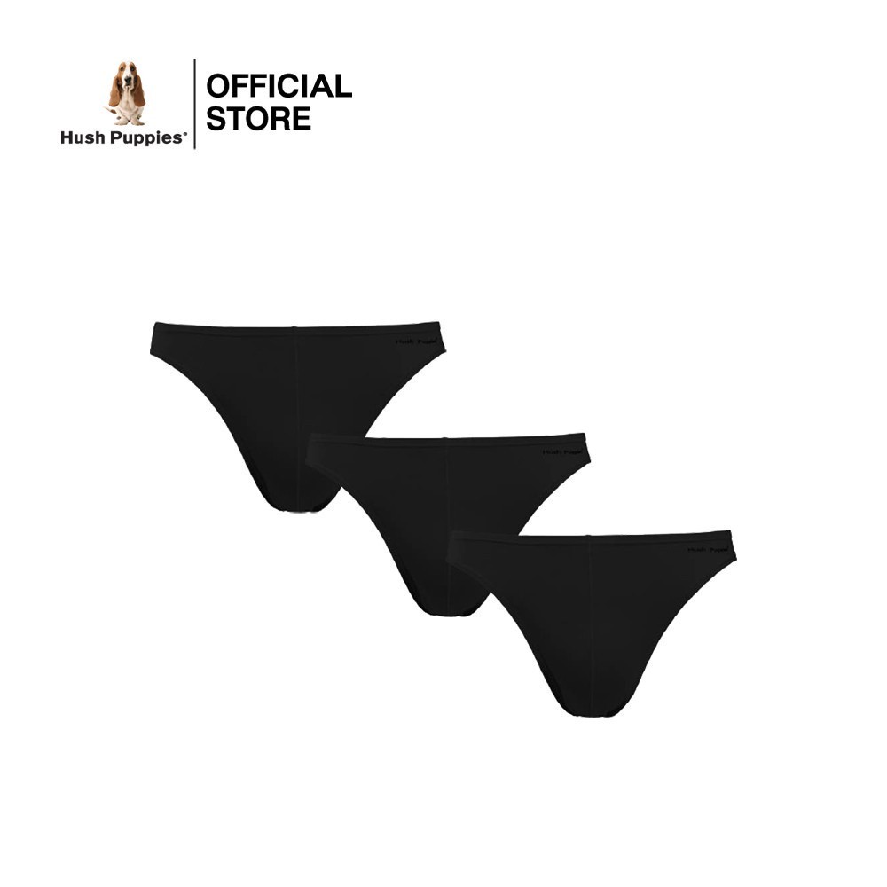 Hush Puppies UNDERWEAR ชุดชั้นในชาย รุ่น HU H1B005 - สีดำ