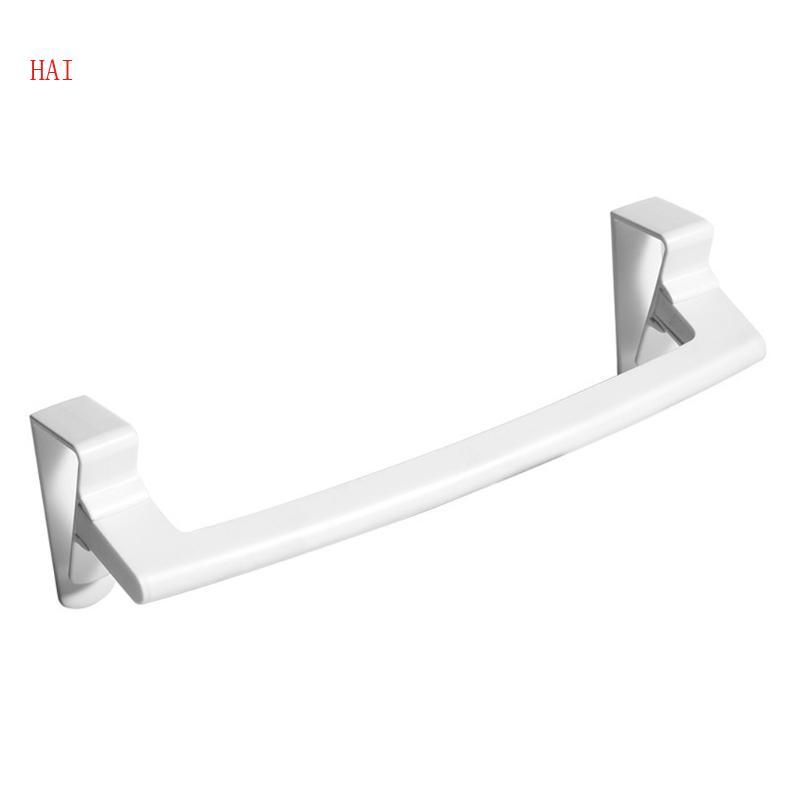 HAI Over Door Towel Rack Bathroom Towel Holder Stand Cabinet Door Hanging Organizer