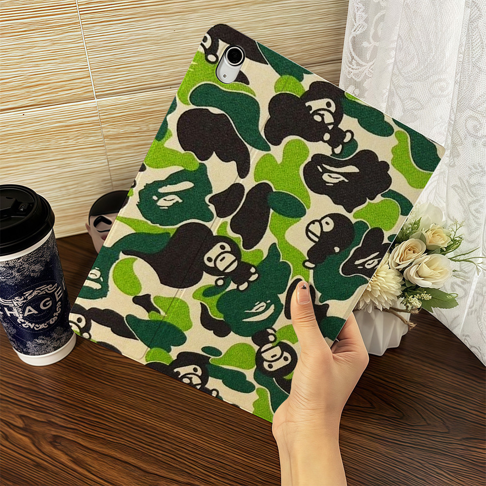 ออกให้ 24 ชม For ipad gen10/9/gen8/gen7 Air4/5/6 11นิ้ว เจน10 pro11 gen5/gen6 MINI3/4/5/6 เคสป้องกันไอแพด ลวดลายศิลปะ