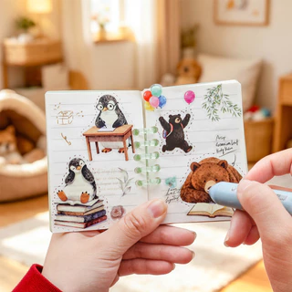Journamm 30pcs PET สติกเกอร์สุนัขแมวสติกเกอร์สมุดภาพตกแต่งสติกเกอร์สําหรับ Journaling Scrapbooking Planner DIY หัตถกรรมตกแต่ง