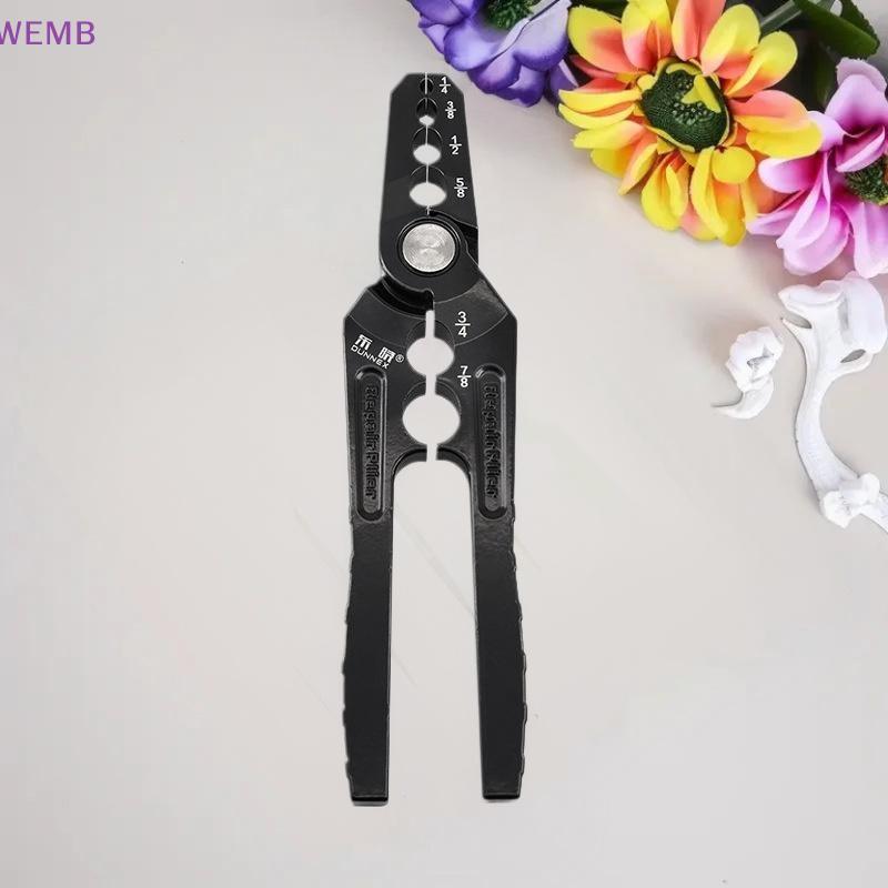 WEMB CT-301 คู่มือท่อทองแดง Rounder หลอดแบน Repairer คีมเครื่องมือทําความเย็นคีมพับซ่อมรอบคีมเครื่องมือใหม่