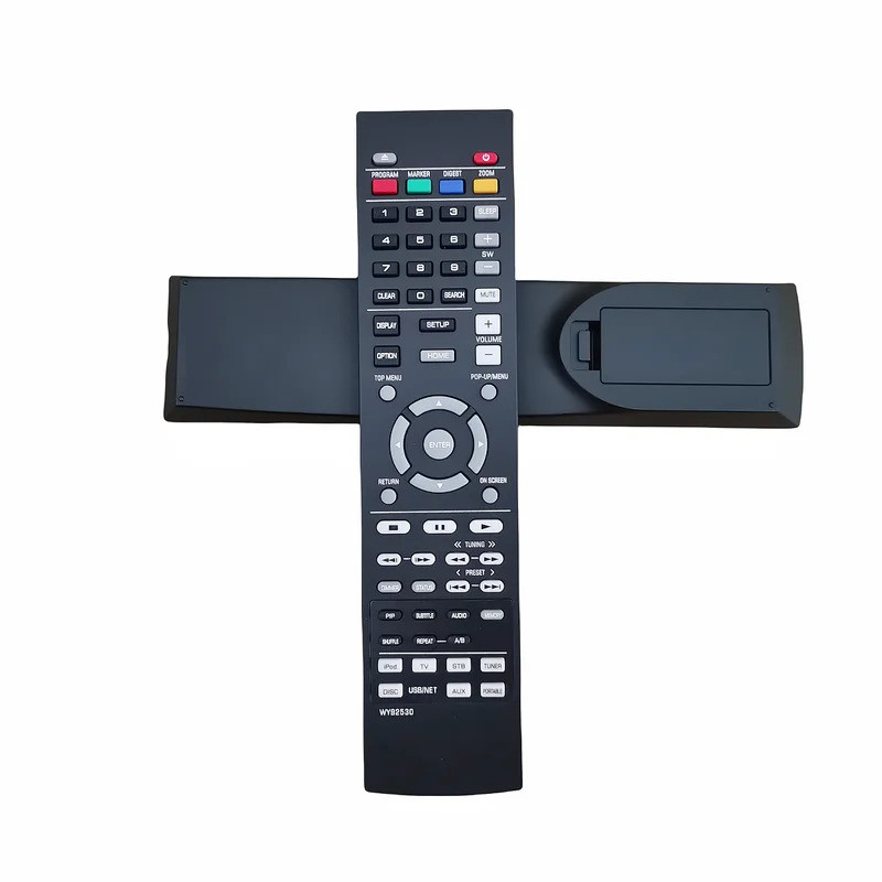 เปลี่ยน WY925300 WY92530 รีโมทคอนโทรลสําหรับ Yamaha BRX-610BL BRX-610 Blu-ray Disc Receiver