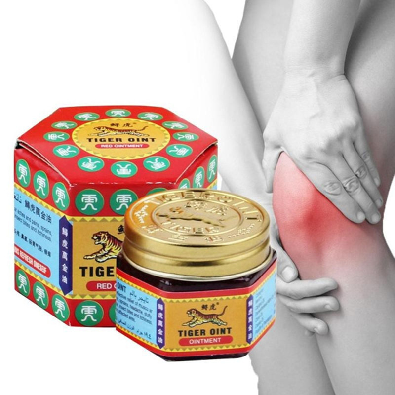 Boloni Red White Tiger Balm Ointment สําหรับปวดปวดฟันเครื่องมือ