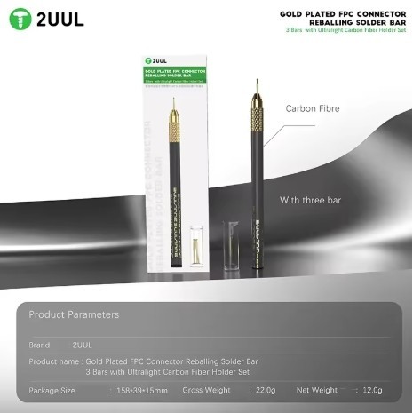 2UUL-SC98 สําหรับโทรศัพท์มือถือ PCB Maintenance Fast Tinning คาร์บอนไฟเบอร์ชุด