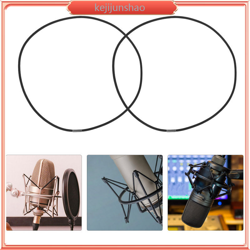 ยางไมค์สําหรับไมโครโฟน Shock Mount Bands Universal Holder kejijunshao