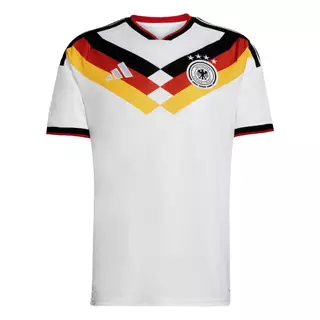 adidas ฟุตบอล เสื้อฟุตบอลชุดเหย้าทีมชาติเยอรมนี 26 ผู้ชาย สีขาว KD8363