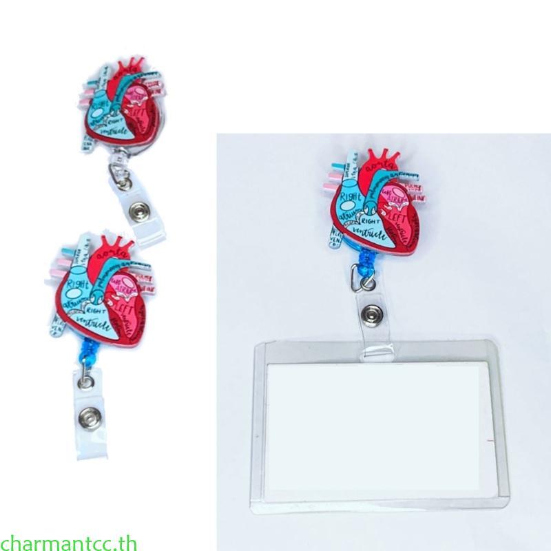 Charmantcc Doctor Nurse Work Chest Pocket Card Holder ID Card Holder Badge Accessories