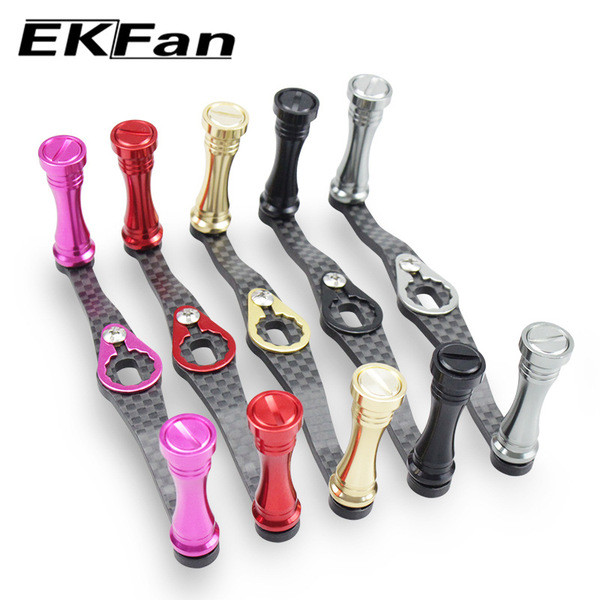 แขนแต่งรอกหยดน้ำ แขนแต่งรอก EKFan รอกตกปลาแขนโยกคาร์บอนไฟเบอร์ Rocker 8 * 5 มม. ใช้งานร่วมกับ A/D ยี