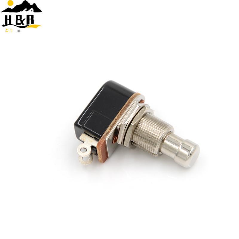 H&B Dec ใหม่สวิตช์กีตาร์ไฟฟ้า Momentary Push Button Foot Switch SPST {th}