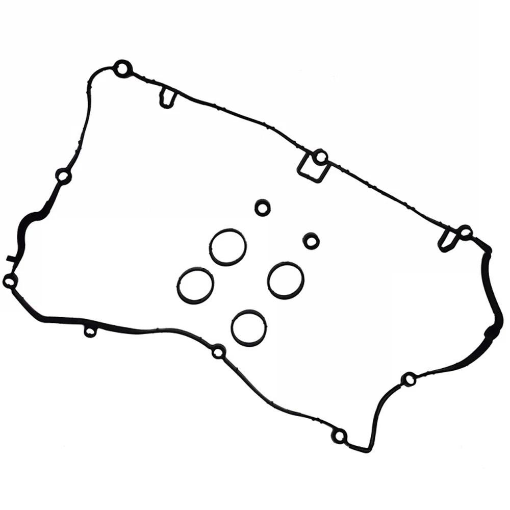 ชุดปะเก็นฝาครอบวาล์วเครื่องยนต์ยางดํา 11127582400 สําหรับ BMW 1.6L L4 DOHC เทอร์โบชาร์จ N13B16A N18B
