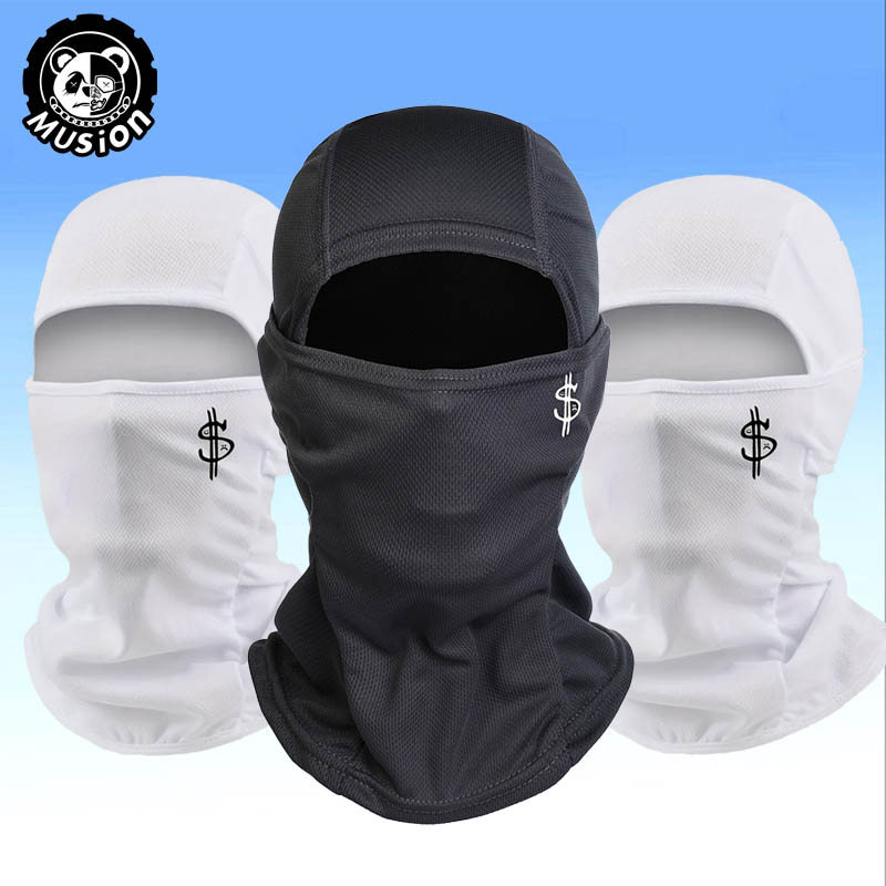 Musion Balaclava พร้อม bandana ป้องกันแสง UV สำหรับการใช้งานกลางแจ้ง สวมทับใบหน้าได้แบบ breathable และมีช่องสำหรับดวงตา