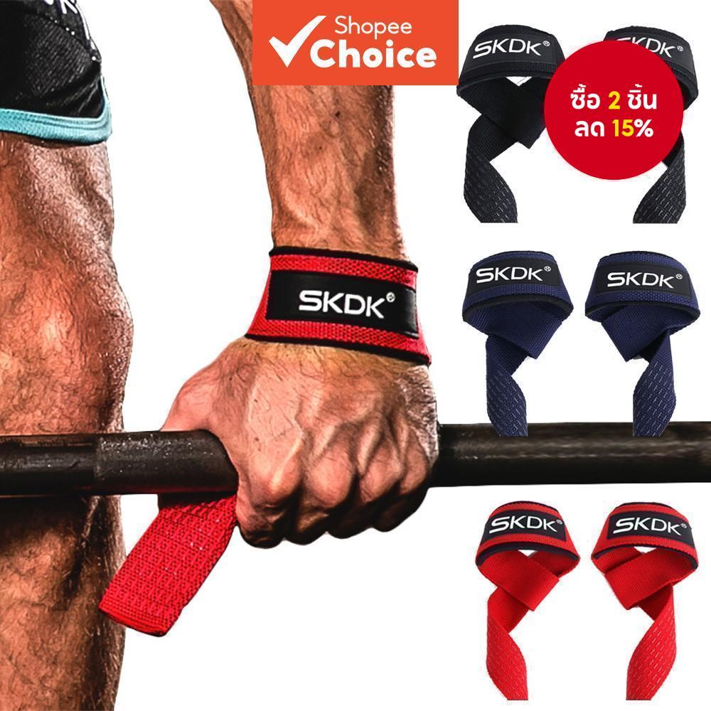 2 ชิ้น/คู่ Gym ฟิตเนสยกน้ําหนักสายรัด Dumbbell Hand Grips การฝึกอบรมสายรัดข้อมือสําหรับ Barbell