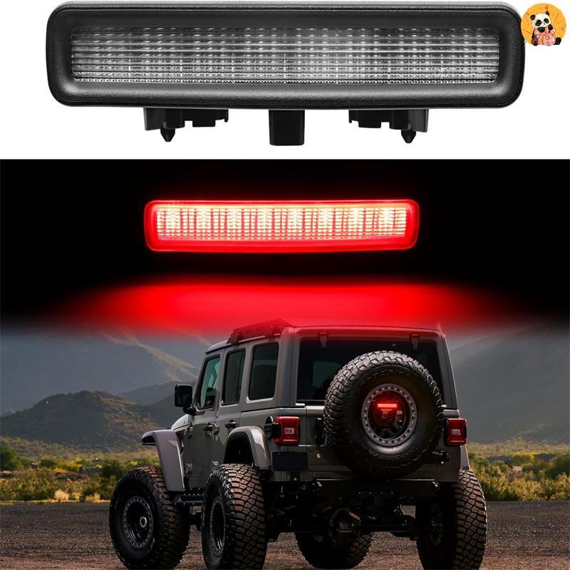 [CO] ไฟเบรค LED 3Rd สําหรับ Wrangler JL 2018-2024 ด้านหลัง High Mount Stop Light ไฟเบรค d เลนส์ [TH]