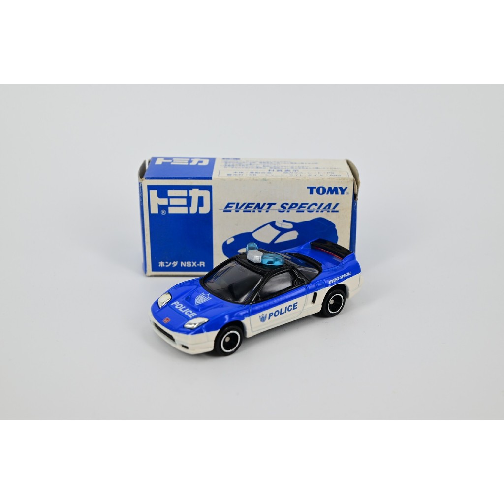 TOMY Domeka Honda Honda nsx-r กิจกรรมพิเศษ Sports Car Police Car Made in China Original Box and Card