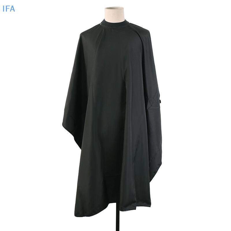 IFA กันน้ําตัดผม Cape ผ้าตัดผมรูปแบบ Salon ตัดผม Cape Hairdressing ช่างทําผมผ้ากันเปื้อน Wrap Gown เครื่องมือตัดผมผ้ากันเปื้อนดี - รูปที่ 4