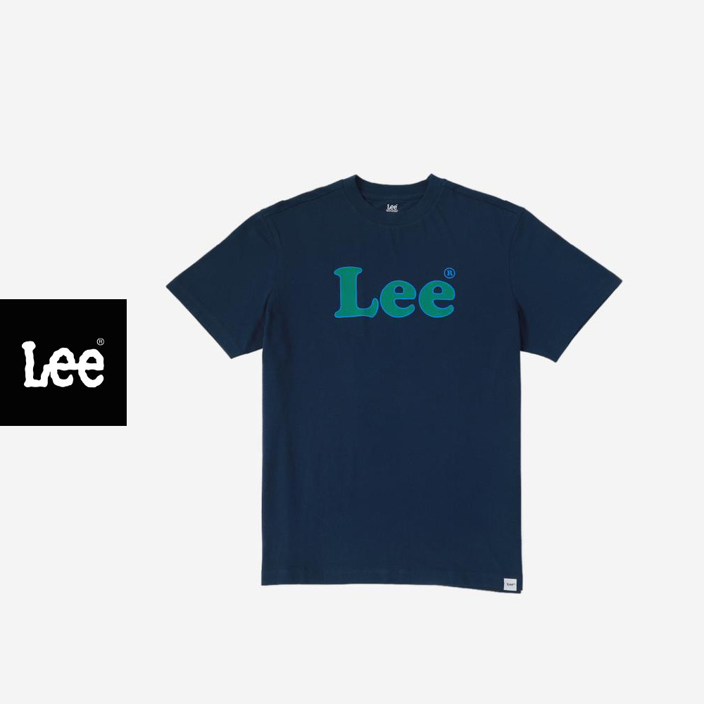 LEE เสื้อยืดแขนสั้นผู้ชาย ทรง Comfort รุ่น LE S425MTSSN60 สีกรมท่า