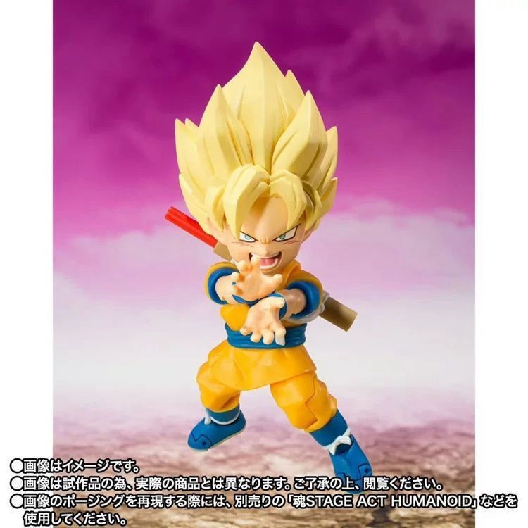 Bandai SHF Dragon Ball DAIMA Son Goku Super Saiyan รูปผลิตภัณฑ์สําเร็จรูป