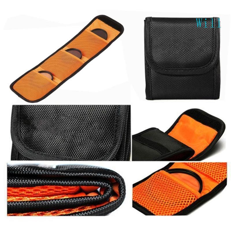 Will Camera Filter Storage Solution Secure Camera Filter Case สําหรับรูปถ่ายงานอดิเรก