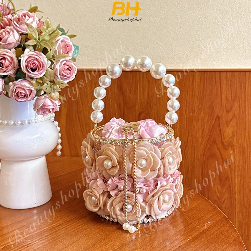 กระเป๋าสะพายข้างสายโซ่ สไตล์หรูหรา ใช้อเนกประสงค์และสวยงาม ราคา ถูกที่สุด ดีลบีเคเค