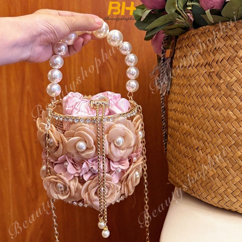 กระเป๋าสะพายข้างสายโซ่ สไตล์หรูหรา ใช้อเนกประสงค์และสวยงาม ราคา ถูกที่สุด ดีลบีเคเค แกลเลอรีภาพที่ 8