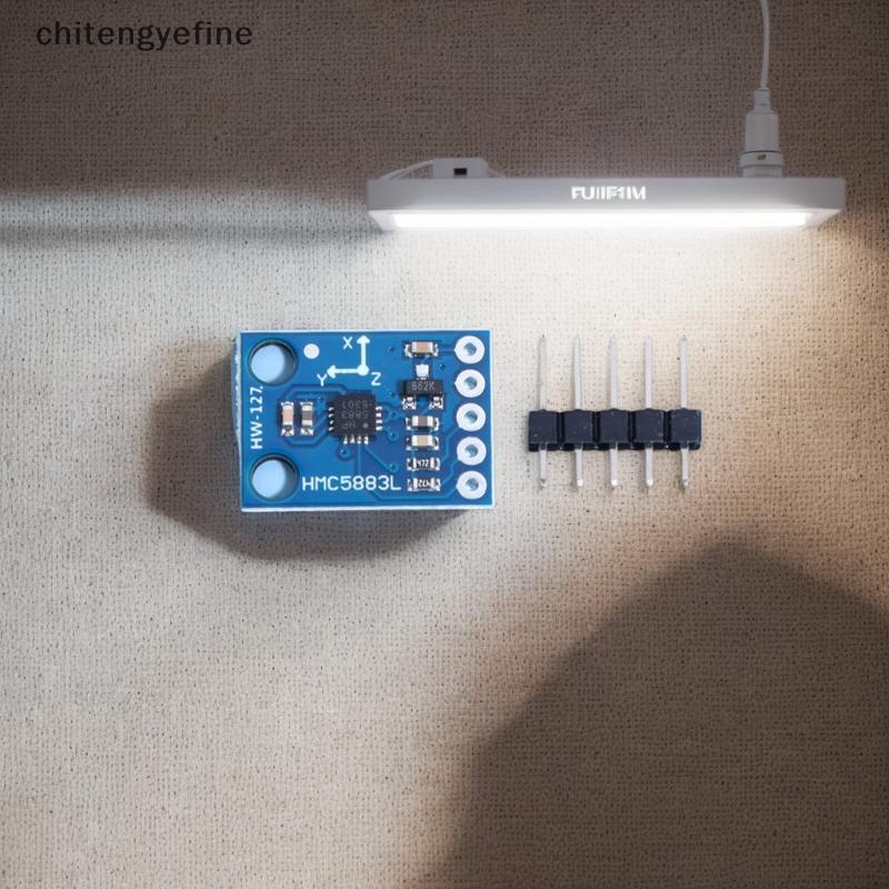 Chitengyefine GY-273 QMC5883L 3 แกน Magneticpass Sensor โมดูลสําหรับ Arduino vn
