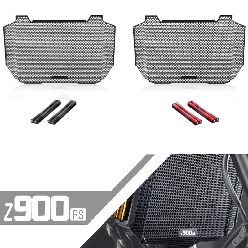 รถจักรยานยนต์หม้อน้ํา Grille Guard Protector สําหรับ Kawasaki Z 900 RS SE Z900RS Z 900RS Performance