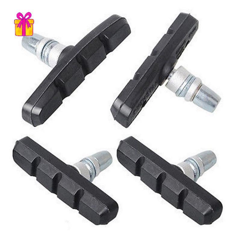[INTH] ผ้าเบรกจักรยาน Cycling Bike V Brake Holder Pads Shoes Blos Rim Brake [ดีกว่า]