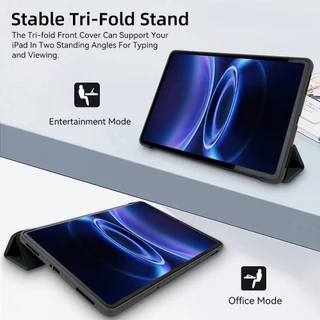 สําหรับ Xiaomi Redmi Pad 2 9.7 2026 | WiFi 4G ซิลิโคนนุ่มฝาครอบ PAD2 SE 8.7 พับ Stent แท็บเล็ตกันกระแทก 050