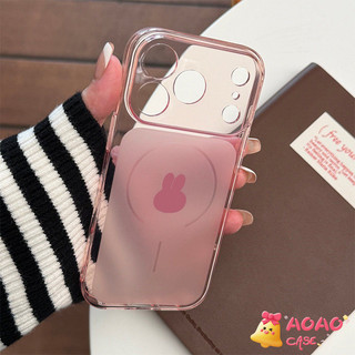 เคสไอโฟนใส กันเหลือง ลายกระต่ายการ์ตูน น่ารัก เคสกันรอยขัด สำหรับ iPhone 14 15 Pro 17 Pro Max 16 Plus 17 Air 12 11 17 13