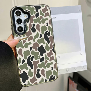 ลายพราง IMD เคส For Samsung A57 A17 A07 A56 A36 A55 A06 A05S A15 A35 A54 A26 เคสโทรศัพท์ เคสมือถือ