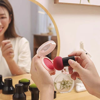 (พร้อมส่งในไทย) ฟองน้ำแต่งหน้า ฟองน้ำรูปทรงเห็ด Perfect Puff รูปเห็ด นุ่มมาก อุปกรณ์แต่งหน้า