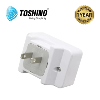 Toshino ปลั๊กแปลงขามีสวิทซ์ รุ่น CO-6S 3ขา เป็น 2ขา ปลั๊กไฟ
